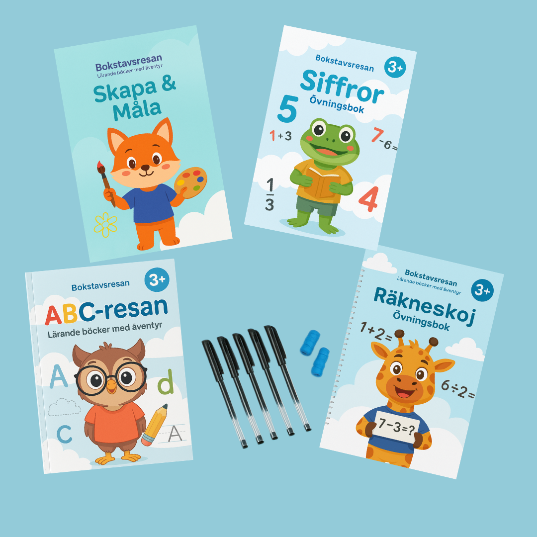 Bokstavreisen - Lærebøker med eventyr
